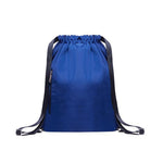 Drawstring Sports Backpack Gym Yoga backpack Shoulder Rucksack for Men and Women ( Blue ) - kaukko