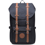 KAUKKO Backpack for city trips, EP5-11 ( Black / 19.7L ) - kaukko