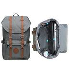KAUKKO Backpack for city trips, EP5-11 ( Grey / 19.7L ) - kaukko