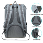 KAUKKO Backpack for city trips, EP5-12 ( Grey /19.7L ) - kaukko