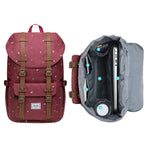 KAUKKO Backpack for city trips, EP5-13 ( Red / 14L ) - kaukko