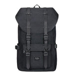 KAUKKO Backpack for city trips, EP5-2 ( Black / 19L ) - kaukko