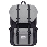 KAUKKO Backpack for city trips, EP5-4 ( Black Grey / 20.3L) - kaukko