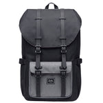 KAUKKO Backpack for city trips, EP5-5 ( Black Grey / 20.3L) - kaukko