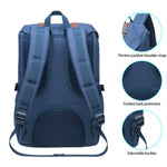 KAUKKO Backpack for city trips, EP5-7( Blue / 16.1L ) - kaukko