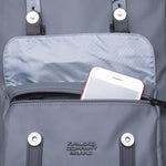 KAUKKO Backpack for city trips, EP5-8 ( Grey / 20.5L ) - kaukko