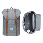 KAUKKO Backpack for city trips, EP6-10 ( Grey / 11.8L ) - kaukko