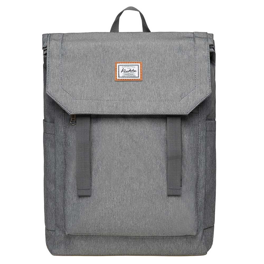 KAUKKO Backpack for city trips, KF14 ( Grey / 21L ) - kaukko