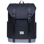 KAUKKO Backpack for city trips, KS12 ( Black /20.6 L ) - kaukko