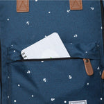 KAUKKO Backpack for daily use, K1007-3 ( Blue / 15.7L ) - kaukko