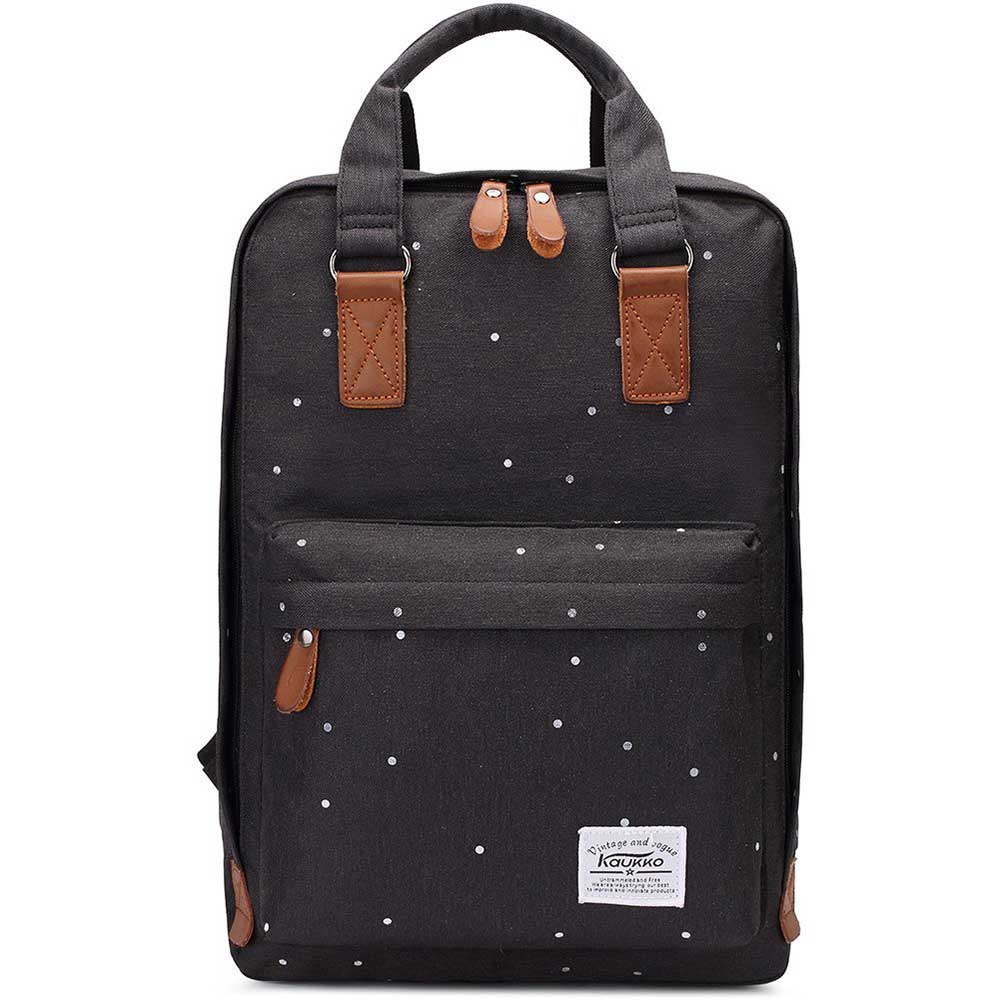 KAUKKO Backpack for daily use, K1007 ( Black ) - kaukko