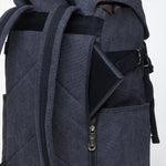 KAUKKO Backpack for daily use, KD02-2 ( Black / 17.6L ) - kaukko