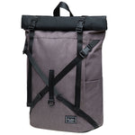 KAUKKO Backpack for daily use, KF07-2 ( Black Grey / 17.8L ) - kaukko