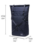 KAUKKO Backpack for daily use, KF07( Black / 17.8L ) - kaukko