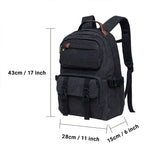 KAUKKO Backpack for daily use, ( KS20-2BLACK/18.5L ） - kaukko