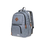 KAUKKO Backpack for School, K8008-1 ( Grey / 18.9L ) - kaukko