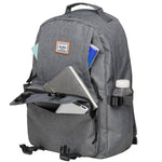 KAUKKO Backpack for School, KS21 ( Grey-2 / 18.4L ) - kaukko