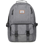 KAUKKO Backpack for School, KS21 ( Grey-2 / 18.4L ) - kaukko