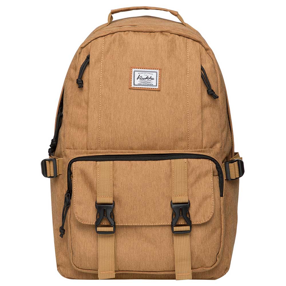 KAUKKO Backpack for School, KS21 ( Yellow / 18.4L ) - kaukko