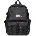 KAUKKO Backpack for School, KS22 ( Black-2 / 18.4L ) - kaukko