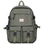 KAUKKO Backpack for School, KS22 ( Green / 18.4L ) - kaukko