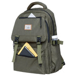 KAUKKO Backpack for School, KS23 ( Green / 18.4L ) - kaukko