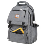 KAUKKO Backpack for School, KS23 ( Grey / 18.4L ) - kaukko