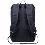 KAUKKO backpack women men daypack with laptop compartment for 14 inch notebook for leisure job university travel hiking, 21L (black EP5-18) - kaukko