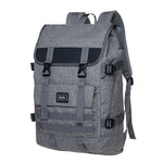 KAUKKO Casual Daypacks Multipurpose Backpacks, Outdoor Backpack, Travel Rucksack Grey(Linen) - kaukko