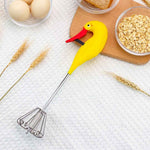 Semi-Automatic Eggbeater, Allows you to stir Easily Without Feeling Tired, Used for Making Cream of Egg Beater - kaukko