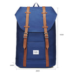 Travel Casual Backpack, Laptop Daypack, EP6-1（ Blue / 18L ） - kaukko