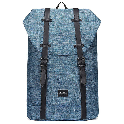 Travel Casual Backpack & Laptop Daypack, EP6 ( Blue / 18.5L ) - kaukko