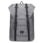 Travel Casual Backpack & Laptop Daypack, EP6 ( Grey / 18.5L ) - kaukko