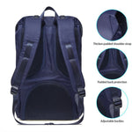 Travel Laptop Backpack, Outdoor Rucksack, School backpack Fits 15.6"(Nylon Blue) - kaukko