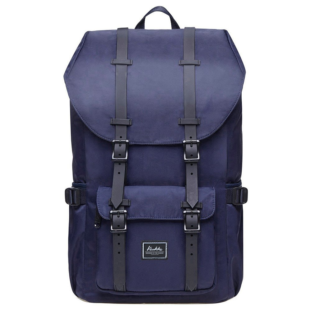 Travel Laptop Backpack, Outdoor Rucksack, School backpack Fits 15.6"(Nylon Blue) - kaukko
